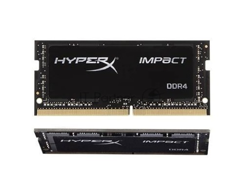 Память SO-DIMM DDR 4 DIMM 16Gb PC25600, 3200Mhz, Kingston HyperX Impact (Kit of 2) (HX432S20IB2K2/16) (retail)