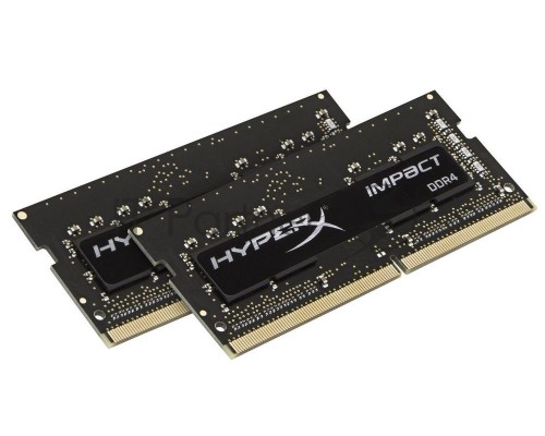 Память SO-DIMM DDR 4 DIMM 16Gb PC23400, 2933Mhz, Kingston HyperX Impact (Kit of 2) (HX429S17IB2K2/16) (retail)