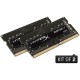 Память SO-DIMM DDR 4 DIMM 16Gb PC23400, 2933Mhz, Kingston HyperX Impact (Kit of 2) (HX429S17IB2K2/16) (retail)
