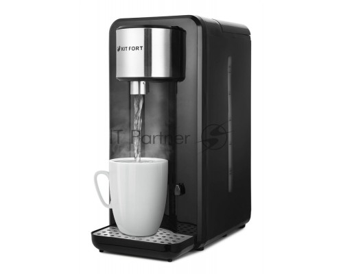 Термопот Kitfort КТ-2504 2.5л. 2000Вт черный/серебристый