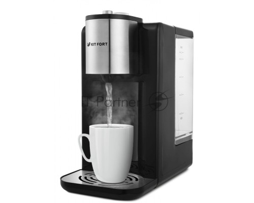 Термопот Kitfort КТ-2502 2.2л. 2600Вт черный/серебристый