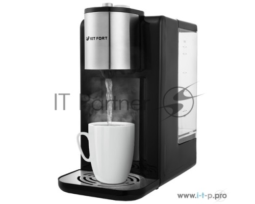 Термопот Kitfort КТ-2502 2.2л. 2600Вт черный/серебристый