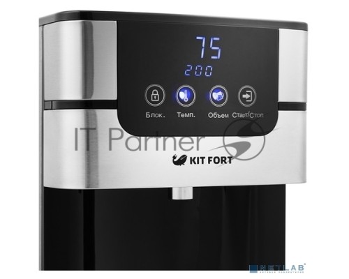 Термопот Kitfort КТ-2501 4л. 2618Вт черный/серебристый