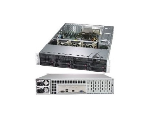 Платформа Supermicro AS-2013S-C0R  2U, Single AMD EPYC™ 7000-Series CPU, 8 hot-swap 3.5