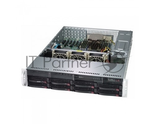 Платформа Supermicro AS-2013S-C0R  2U, Single AMD EPYC™ 7000-Series CPU, 8 hot-swap 3.5