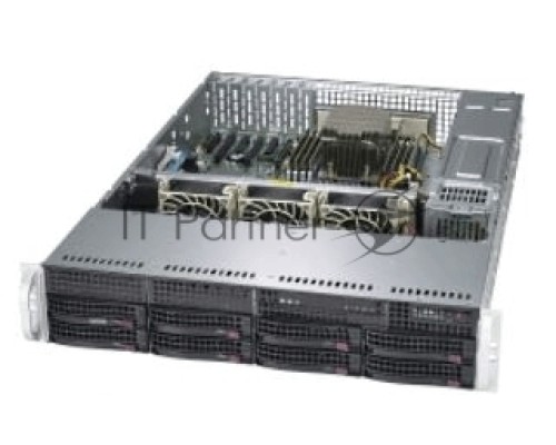 Платформа Supermicro AS-2013S-C0R  2U, Single AMD EPYC™ 7000-Series CPU, 8 hot-swap 3.5