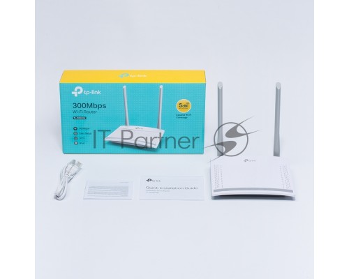 Роутер беспроводной TP-Link TL-WR820N N300 10/100BASE-TX белый