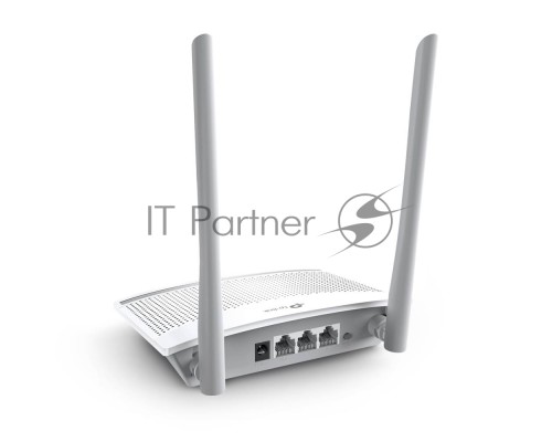 Роутер беспроводной TP-Link TL-WR820N N300 10/100BASE-TX белый