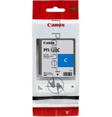 Картридж струйный Canon PFI-120 C 2886C001 голубой (130 мл) для Canon imagePROGRAF TM-200/205