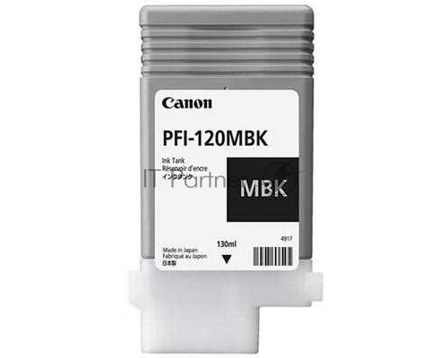 Картридж струйный Canon PFI-120 MBK 2884C001 черный матовый (130мл) для Canon Canon imagePROGRAF TM-200/205