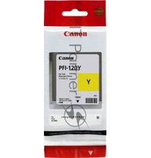 Картридж струйный Canon PFI-120 Y 2888C001 желтый (130мл) для Canon Canon imagePROGRAF TM-200/205