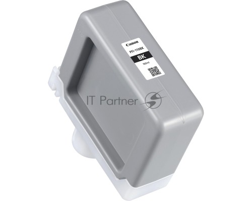 Картридж струйный Canon PFI-110 BK 2364C001 черный (160мл) для Canon TX-2000/TX-3000/TX-4000