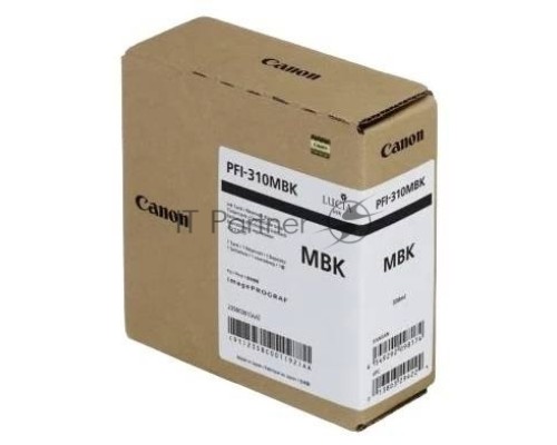 Картридж струйный Canon PFI-310 MBK 2358C001 черный матовый (330мл) для Canon TX-2000/TX-3000/TX-4000