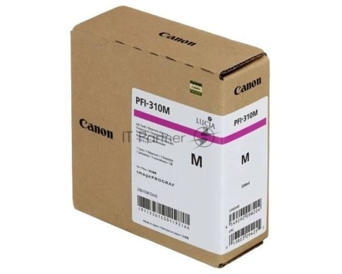 Картридж струйный Canon PFI-310 M 2361C001 пурпурный для Canon TX-2000/TX-3000/TX-4000