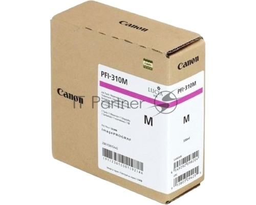 Картридж струйный Canon PFI-310 M 2361C001 пурпурный для Canon TX-2000/TX-3000/TX-4000