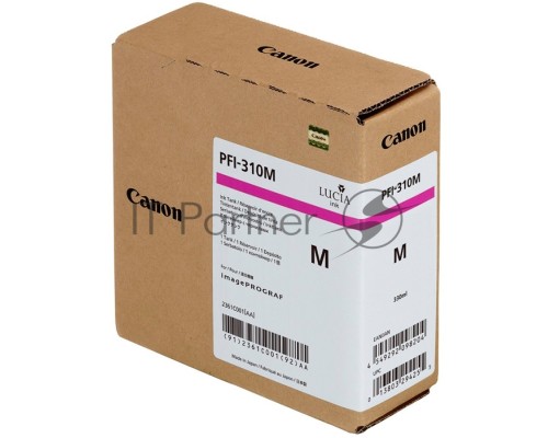 Картридж струйный Canon PFI-310 M 2361C001 пурпурный для Canon TX-2000/TX-3000/TX-4000