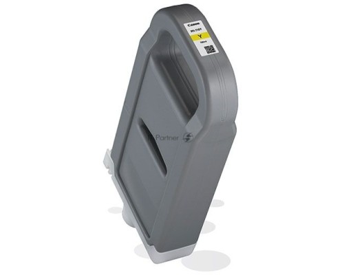 Картридж струйный Canon PFI-710 Y 2357C001 желтый (700 мл) для Canon TX-2000/TX-3000/TX-4000