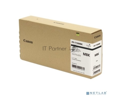Картридж струйный Canon PFI-710 MBK 2353C001 черный матовый (700мл) для Canon TX-2000/TX-3000/TX-4000