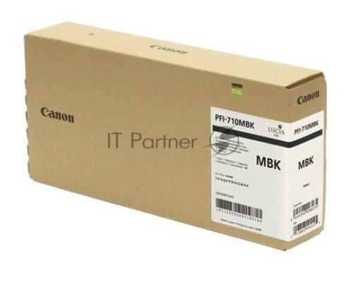 Картридж струйный Canon PFI-710 MBK 2353C001 черный матовый (700мл) для Canon TX-2000/TX-3000/TX-4000