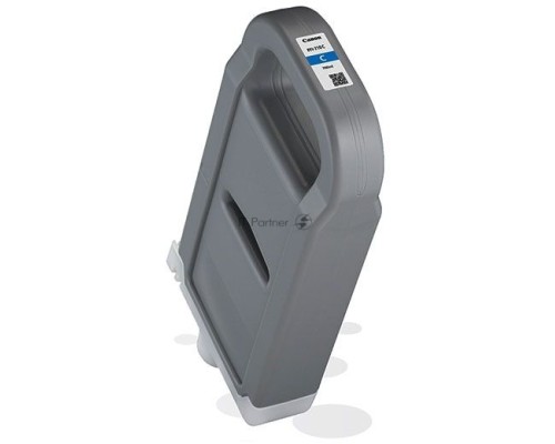 Картридж струйный Canon PFI-710 C 2355C001 голубой (700 мл) для Canon TX-2000/TX-3000/TX-4000