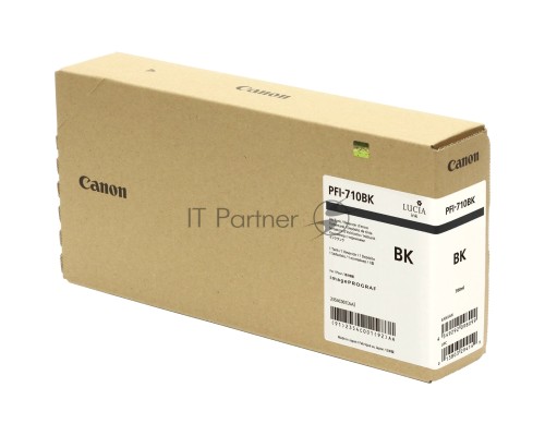 Картридж струйный Canon PFI-710 BK 2354C001 черный (700 мл) для Canon TX-2000/TX-3000/TX-4000