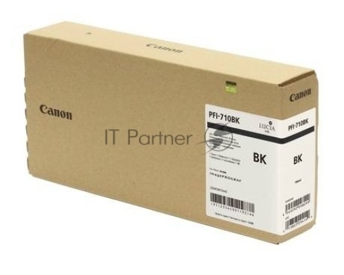 Картридж струйный Canon PFI-710 BK 2354C001 черный (700 мл) для Canon TX-2000/TX-3000/TX-4000