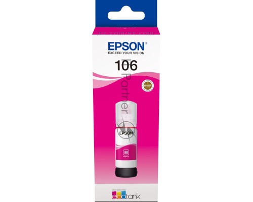 Картридж струйный Epson 106M C13T00R340 пурпурный (70мл) для Epson L7160/7180