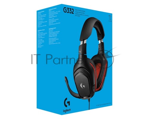 Гарнитура Logitech Headset G332 Wired Gaming Leatherette Retail