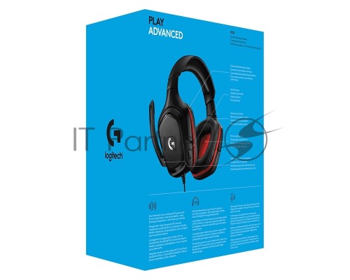 Гарнитура Logitech Headset G332 Wired Gaming Leatherette Retail