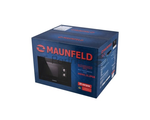 Микроволновая печь Maunfeld MBMO.20.2PGB 20л. 1250Вт черный (встраиваемая)