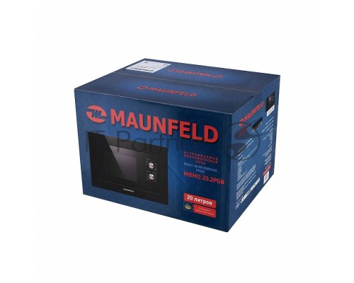 Микроволновая печь Maunfeld MBMO.20.2PGB 20л. 1250Вт черный (встраиваемая)