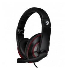 Oklick HS-L390G DRAGON черный/красный 1.8м мониторные оголовье (1100413)