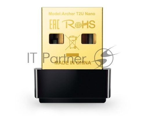 Адаптер TP-LINK Archer T2U NANO AC600 Nano Wi-Fi USB-адаптер