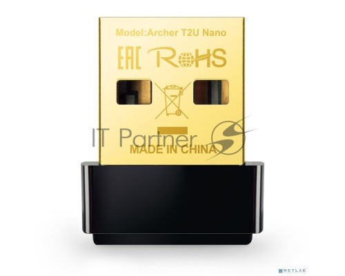 Адаптер TP-LINK Archer T2U NANO AC600 Nano Wi-Fi USB-адаптер