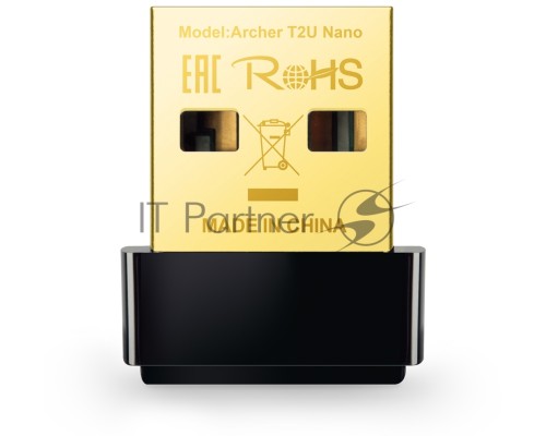 Адаптер TP-LINK Archer T2U NANO AC600 Nano Wi-Fi USB-адаптер