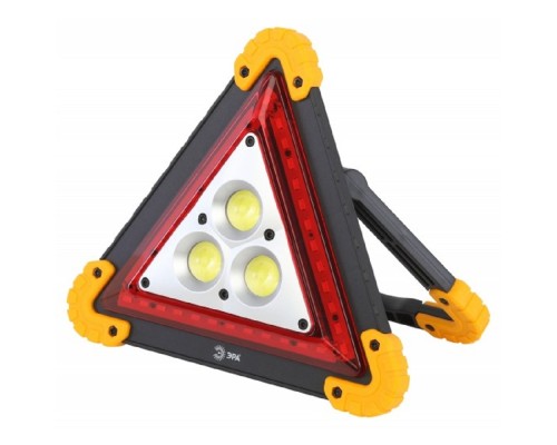 [Фонари] ЭРА Б0052742 Фонарь автомобильный AA-801 аккумуляторный, светодиодный, аварийный знак [15 Вт, COB+LED, power bank]