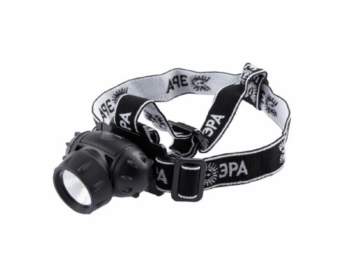 [Фонари] ЭРА Б0051463 Фонарь налобный светодиодный GB-410 на батарейках 3хААА, 3 режима, черный, IP44