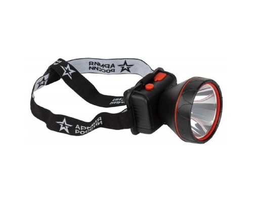 [Фонари] ЭРА Б0056112 Фонарь налобный светодиодный АРМИЯ РОССИИ GA-803 аккумуляторный Вектор 3 режима 