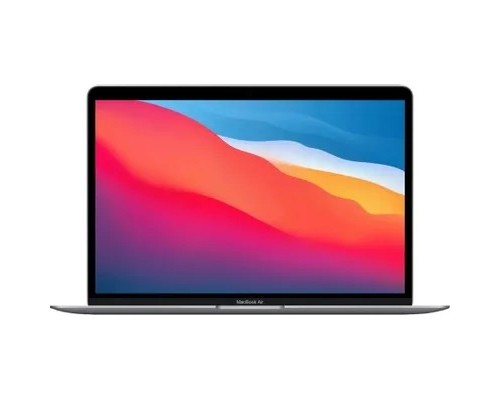 [Ноутбук] Apple MacBook Air 13-inch Late 2020 [MGN63HN/A] (КЛАВ.РУС.ГРАВ.) Space Grey 13.3' Retina {(2560x1600) M1 8C CPU 7C GPU/8GB/256GB SSD/нужен переходник арт.11007065}