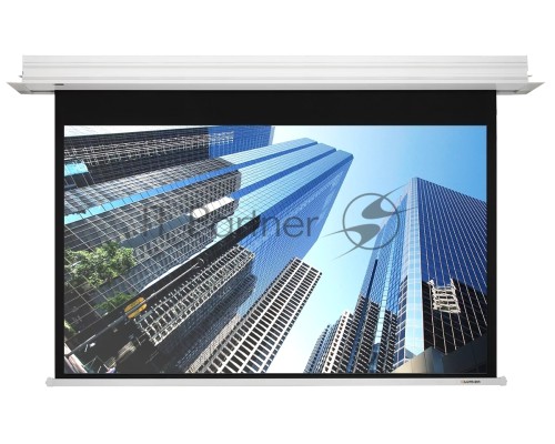 Встраиваемый экран с электроприводом Lumien Master Recessed Control 128х221 см (раб.область 120х213 см) (96
