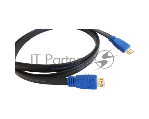 Кабель HDMI [97-01014035] Kramer Electronics C-HM/HM/FLAT/ETH-35 HDMI-HDMI (Вилка - Вилка) c Ethernet (v 1.4), плоский, 10.6 м