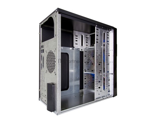 Компьютерный корпус Exegate EX277437RUS Minitower MA-371X Black 500W, mATX <UN500, 120mm> 2*USB+2*USB3.0, Audio