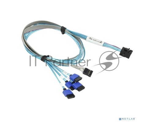 Кабель Supermicro Internal MiniSAS HD SFF-8643 to 4 SATA 60/60/60/60cm with Sideband Cable (CBL-SAST-0948) Кабель Supermicro Internal MiniSAS HD SFF-8643 to 4 SATA 60/60/60/60cm with Sideband Cable (CBL-SAST-0948)
