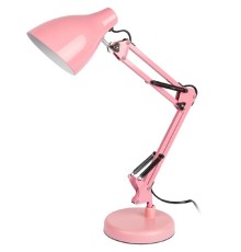 ЭРА Б0052757 Настольный светильник N-123-E27-40W-P Е27 с основанием розовый