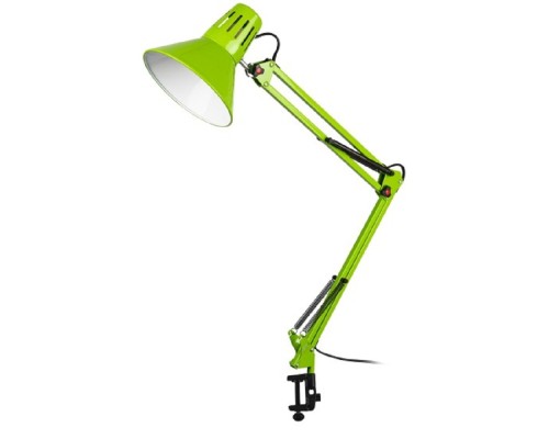 [Настольные светильники] ЭРА Б0052760 Настольный светильник N-121-E27-40W-GR Е27 на струбцине зеленый 