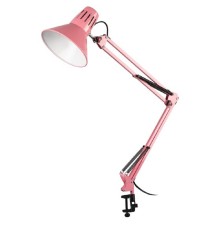 ЭРА Б0052761 Настольный светильник N-121-E27-40W-P Е27 на струбцине розовый 