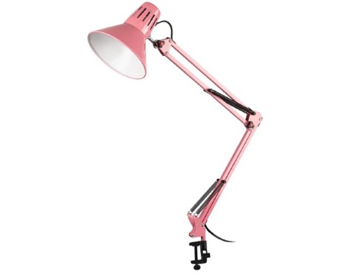 [Настольные светильники] ЭРА Б0052761 Настольный светильник N-121-E27-40W-P Е27 на струбцине розовый 