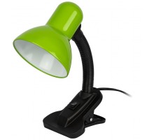 ЭРА Б0058670 Настольный светильник N-212-Е27-40W-GR на прищепке зелёный 