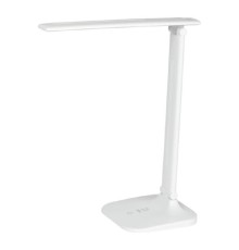 ЭРА Б0057202 Настольный светильник NLED-510-8W-W светодиодный белый аккумуляторный, выбор цвет температуры, три уровня яркости