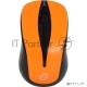 Мышь Oklick 675MW черный/оранжевый оптическая (800dpi) беспроводная USB (2but)